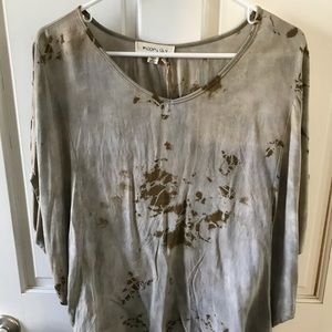 Moon & Sky Tie Dye Top